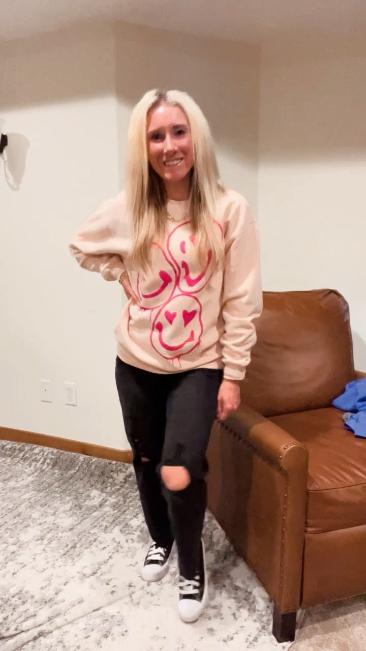 3 Target graphic sweatshirts! They are 🔥! The pink one is $25. The others are $15!

#LTKunder50