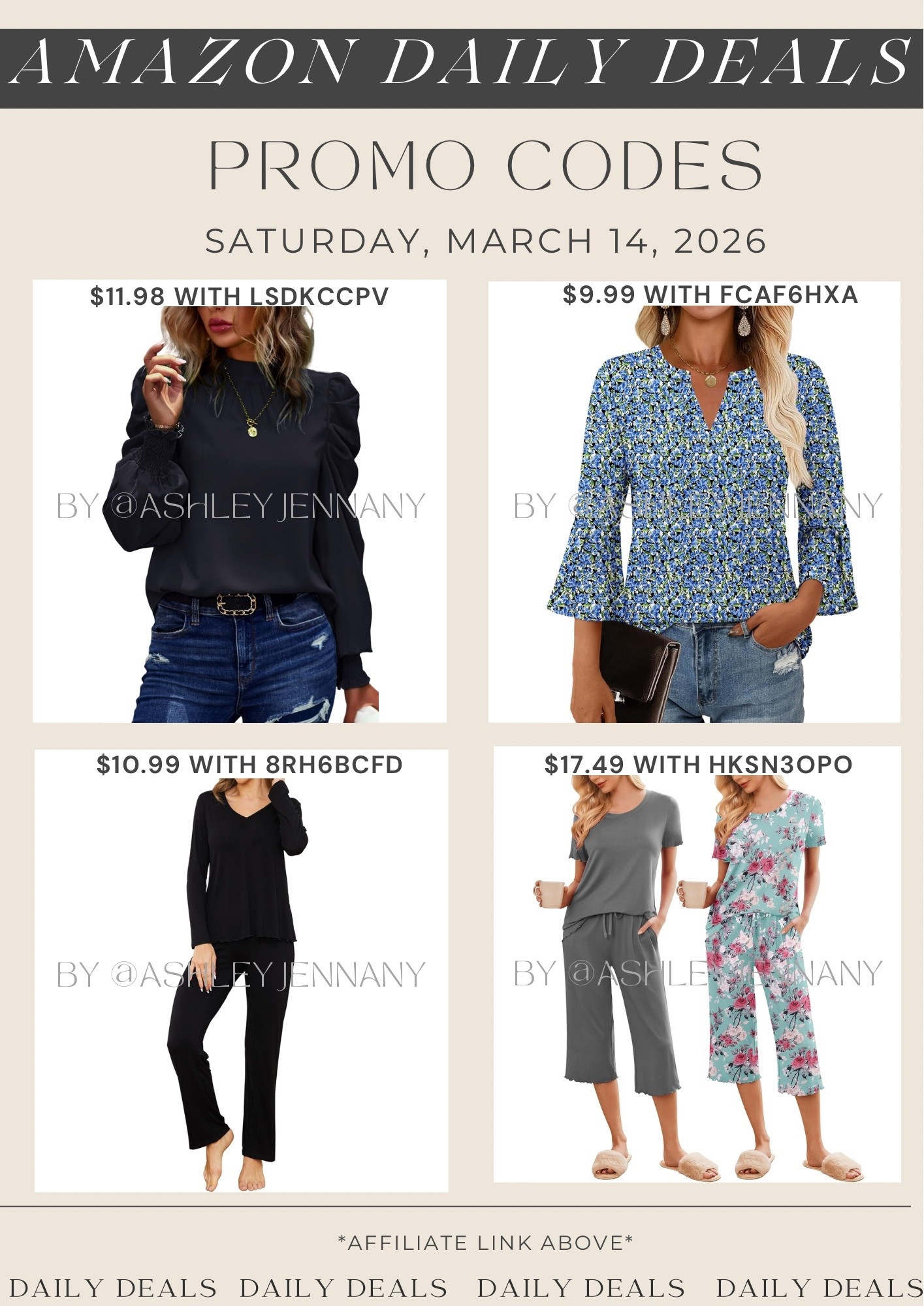 Amazon fashion deals 

#LTKMidsize #LTKSaleAlert #LTKSeasonal