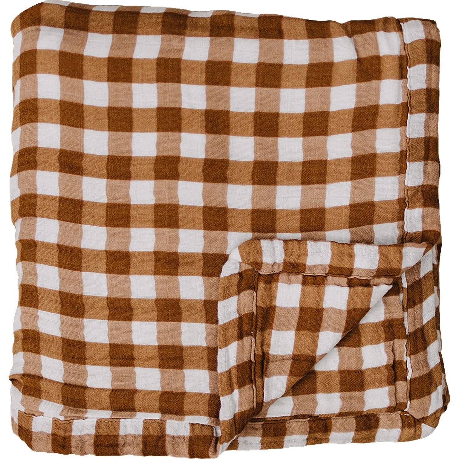 Gingham Muslin Quilt | Mebie Baby