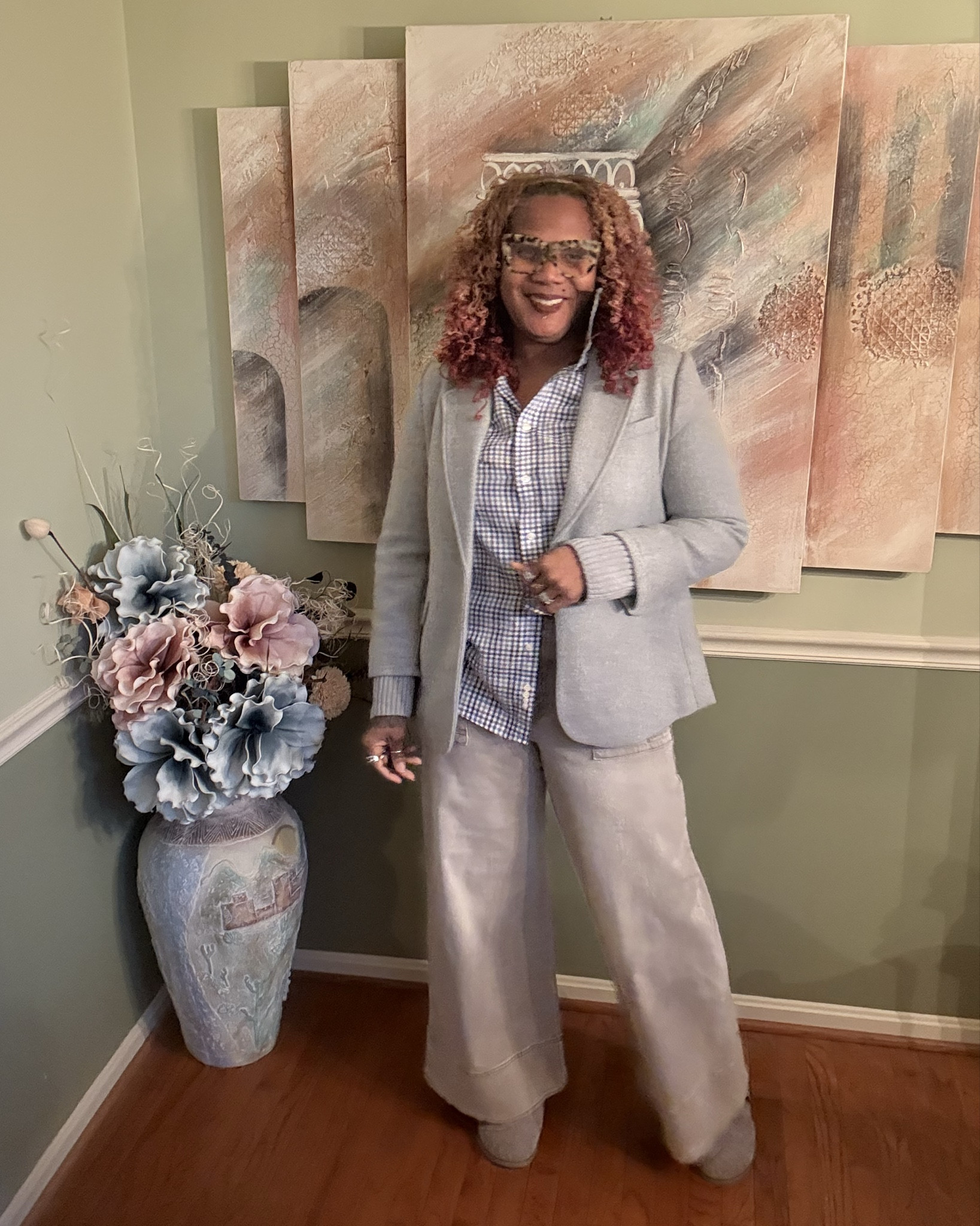 It’s a grey type of day all the way down to my toes!!! I finally got a chance to break out the viral sweater blazer dupe! It’s must have!

#LTKmomlife #LTKPlusSize #LTKootd