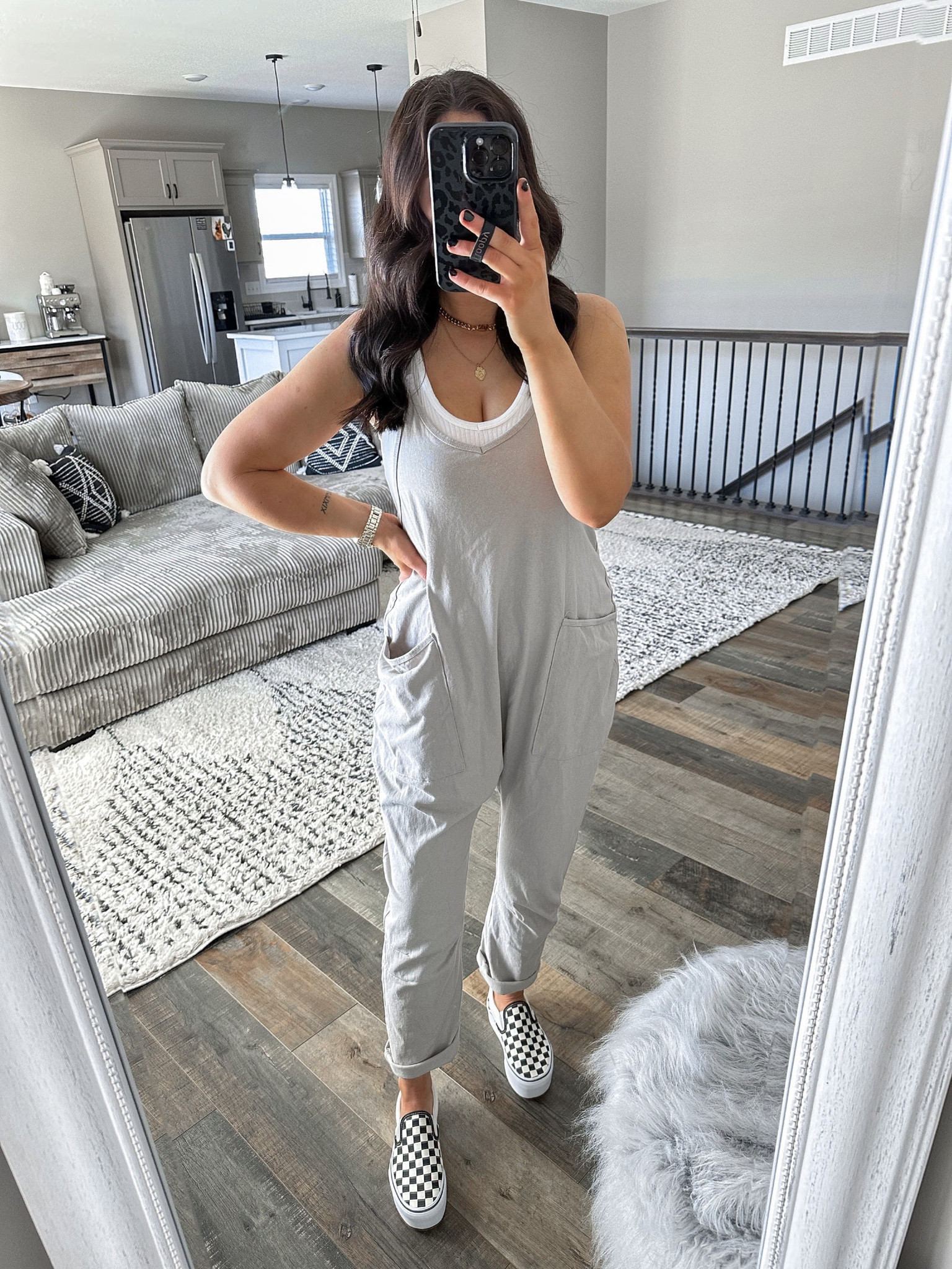 Tank — small
Jumpsuit — small

Errands outfit | summer outfit | spring outfit | comfy casual outfit | loungewear outfit



#LTKunder50 #LTKshoecrush #LTKstyletip