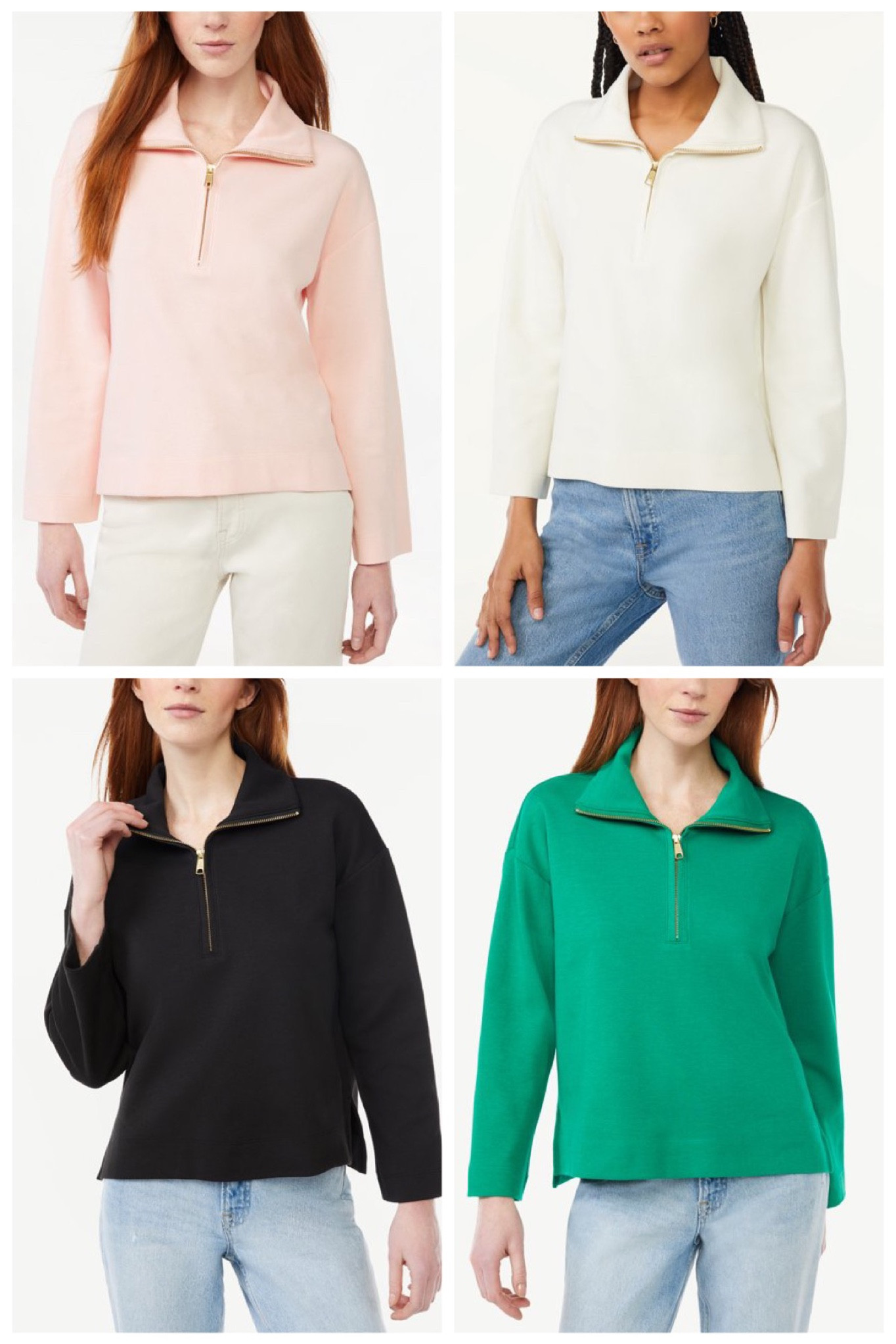 Walmart half  zip pullover 

#LTKunder50 #LTKstyletip