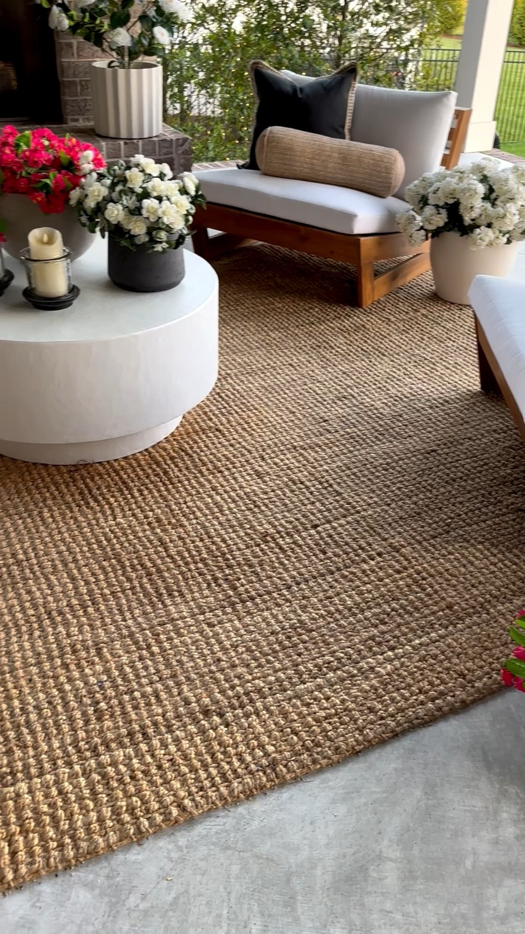 Indoor/outdoor jute rug and all my patio stuff linked. 


#LTKdayinmylife #LTKSeasonal #LTKHome