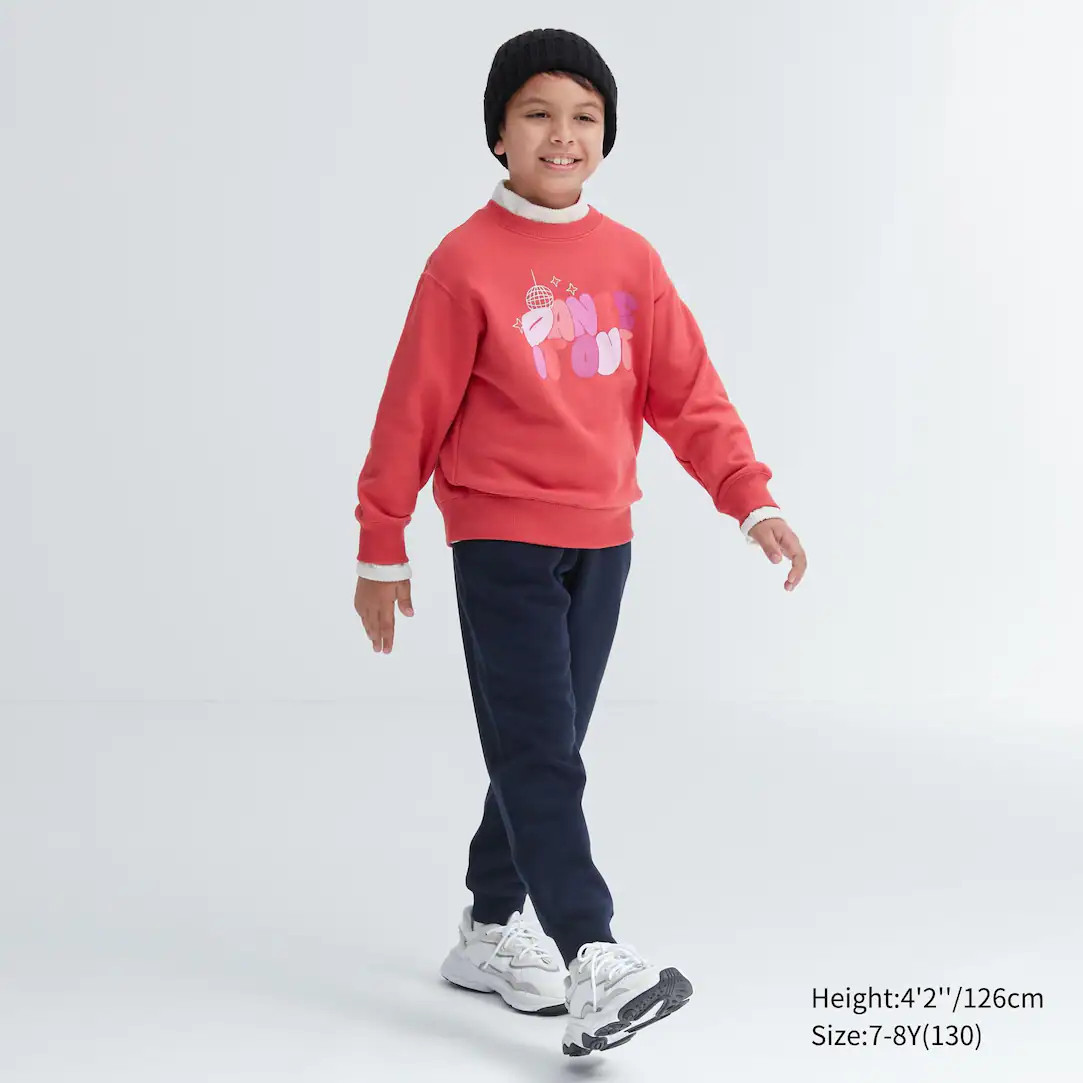 Kids Pile Lined Joggers | UNIQLO (UK)