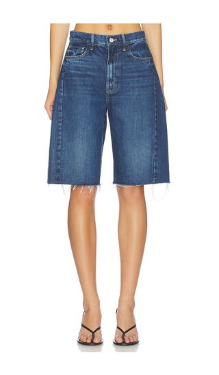MOTHER The Half-pipe Bermuda Fray Short in Did You Bring Me Anything. Size 23 | Revolve Clothing (Global)