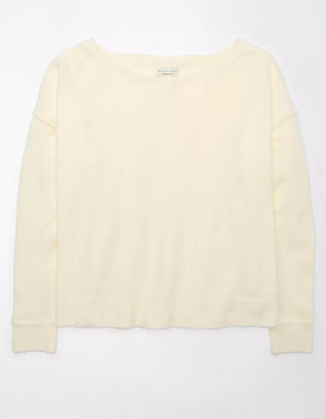 AE Whoa So Soft Ballet-Neck Sweater | American Eagle Outfitters (US & CA)