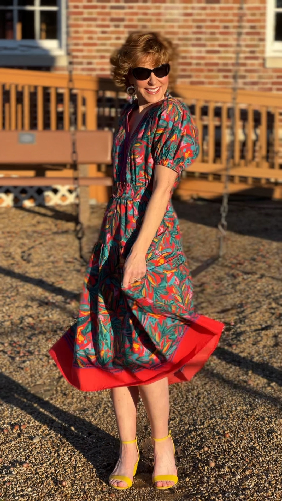 This darling designer-inspired resort wear midi dress is made from a soft, lightweight cotton. I love the face-framing v-neckline and flattering smocked waist.

Use code SUZY15 for 15% off!

#LTKfindsunder100 #LTKstyletip #LTKtravel