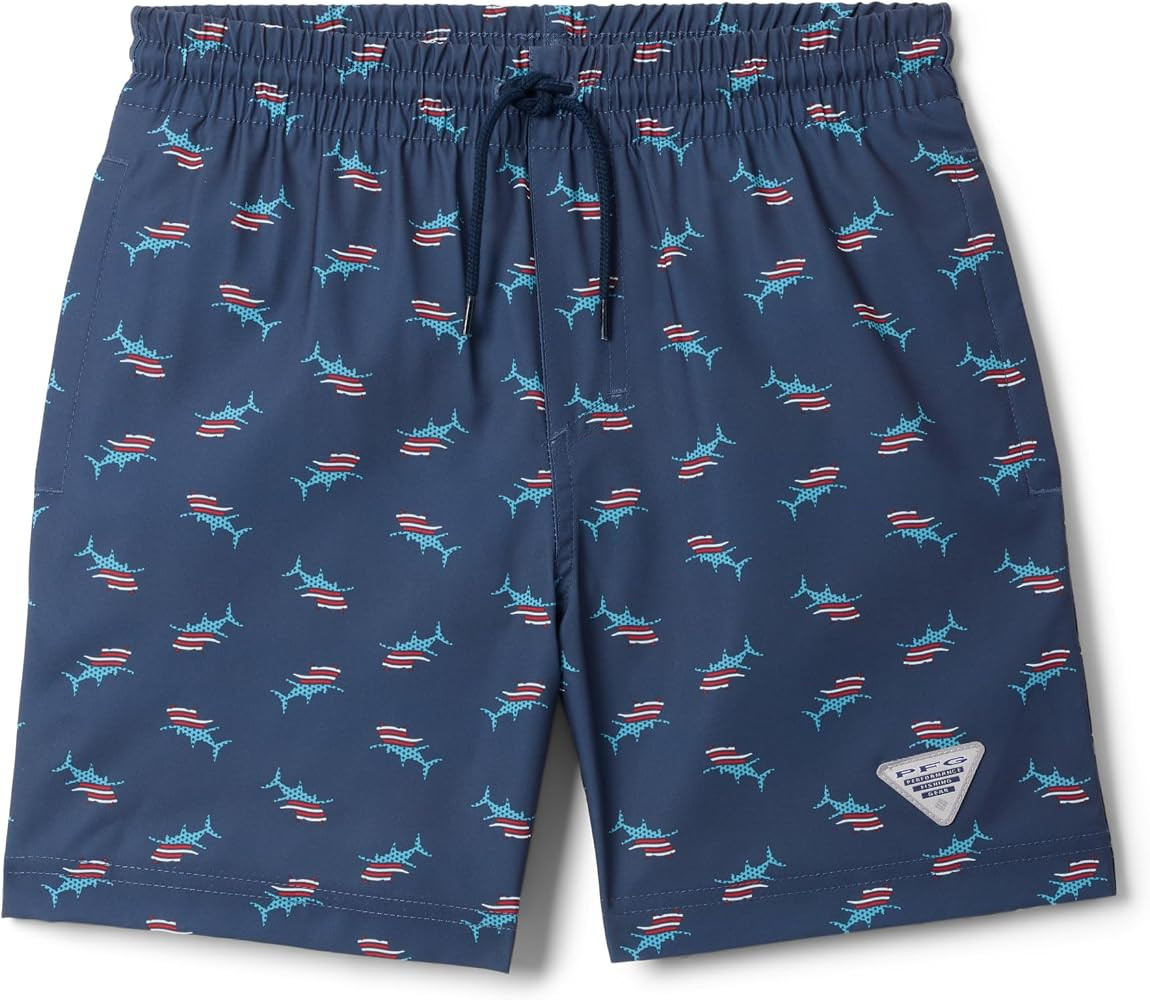Columbia Kids PFG Rambler Printed Water Shorts (Little Kid/Big Kid) | Amazon (US)