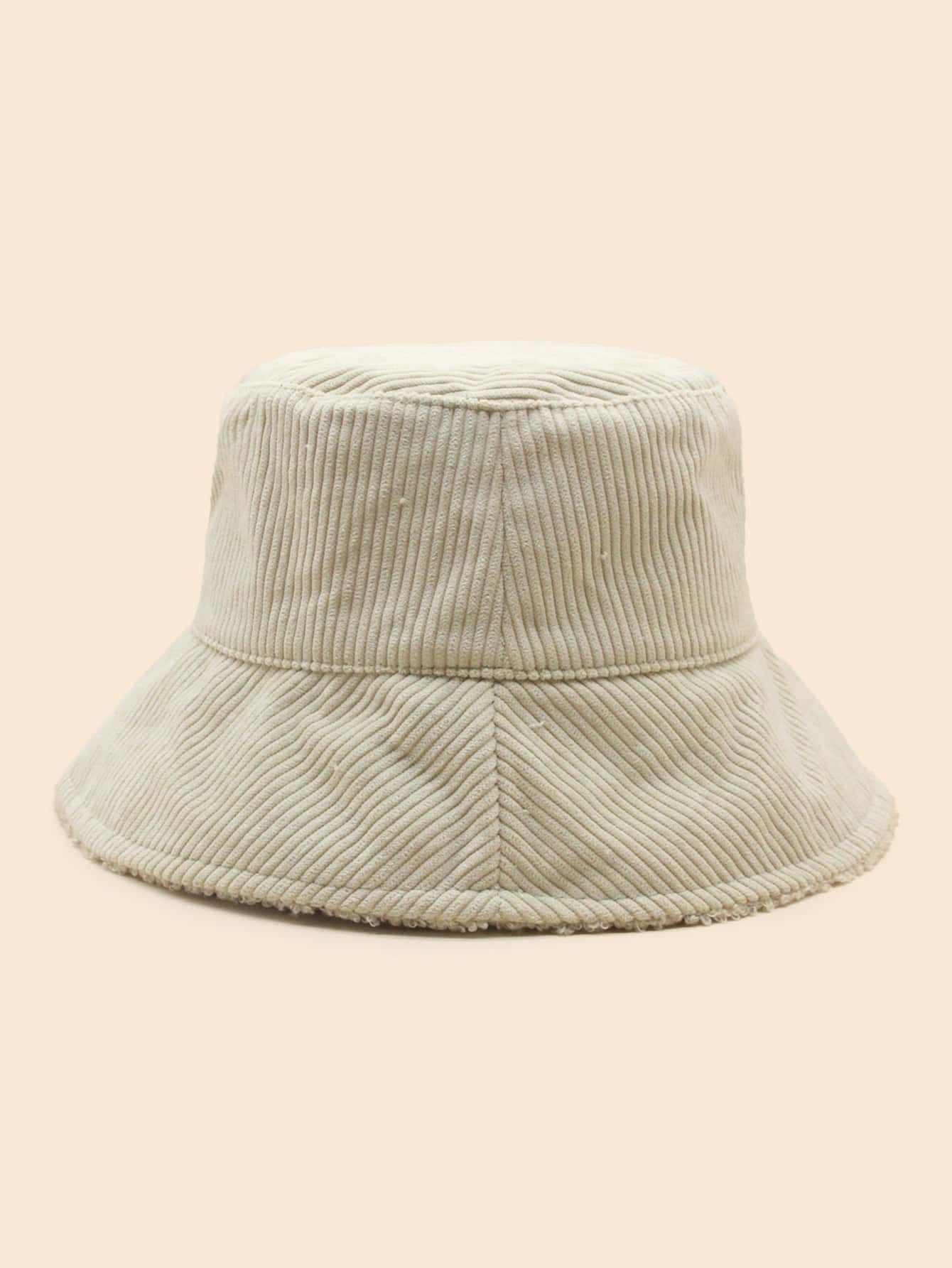 Corduroy Bucket Hat | SHEIN