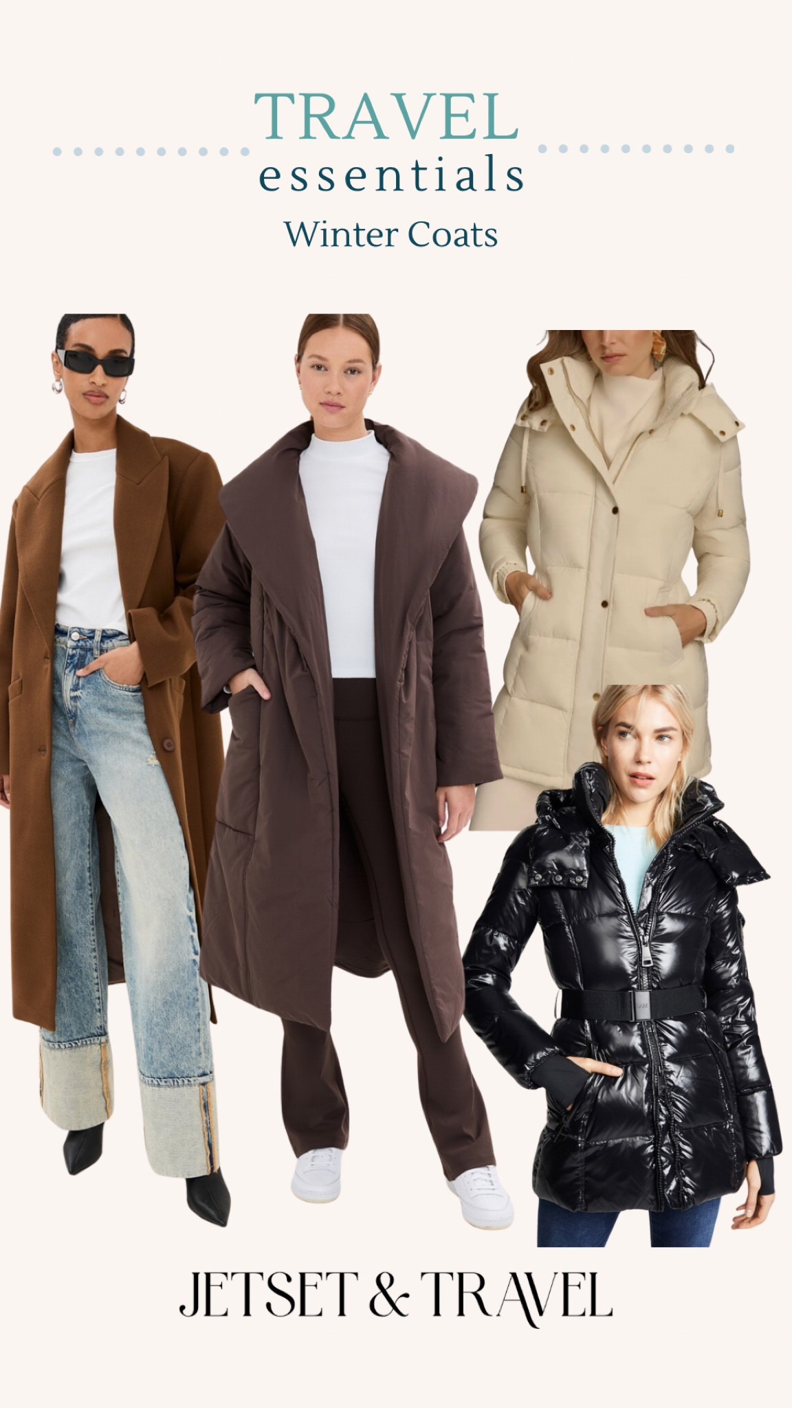 Winter is upon us! Whether you live in a cold climate or are just traveling to one - check out these stunning coats. I personally would wear either of the two brown coats from ShopBop for an evening out. The puffers would be great for keeping warm while outdoors  

#jackets #winteroutfit #outwear #jacket #winterstyle #skidestination 

#LTKTravel #LTKStyleTip #LTKSeasonal