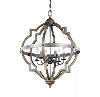 Sea Gull Lighting Socorro 6 Light 25" Wide Taper Candle ChandelierModel:5124906-84613 Reviews$488... | Build.com, Inc.