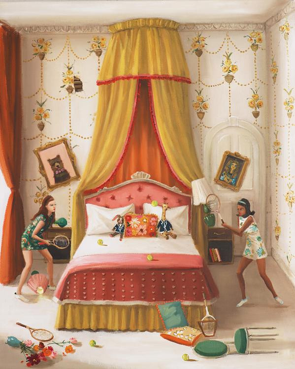 Interior Tennis | Artfully Walls