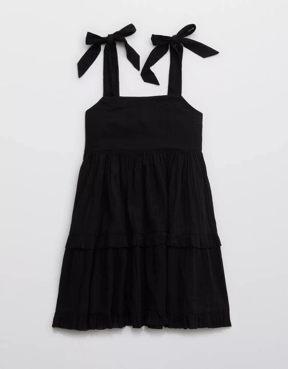 Aerie Shoulder Tie Ruffle Cover Up | American Eagle Outfitters (US & CA)