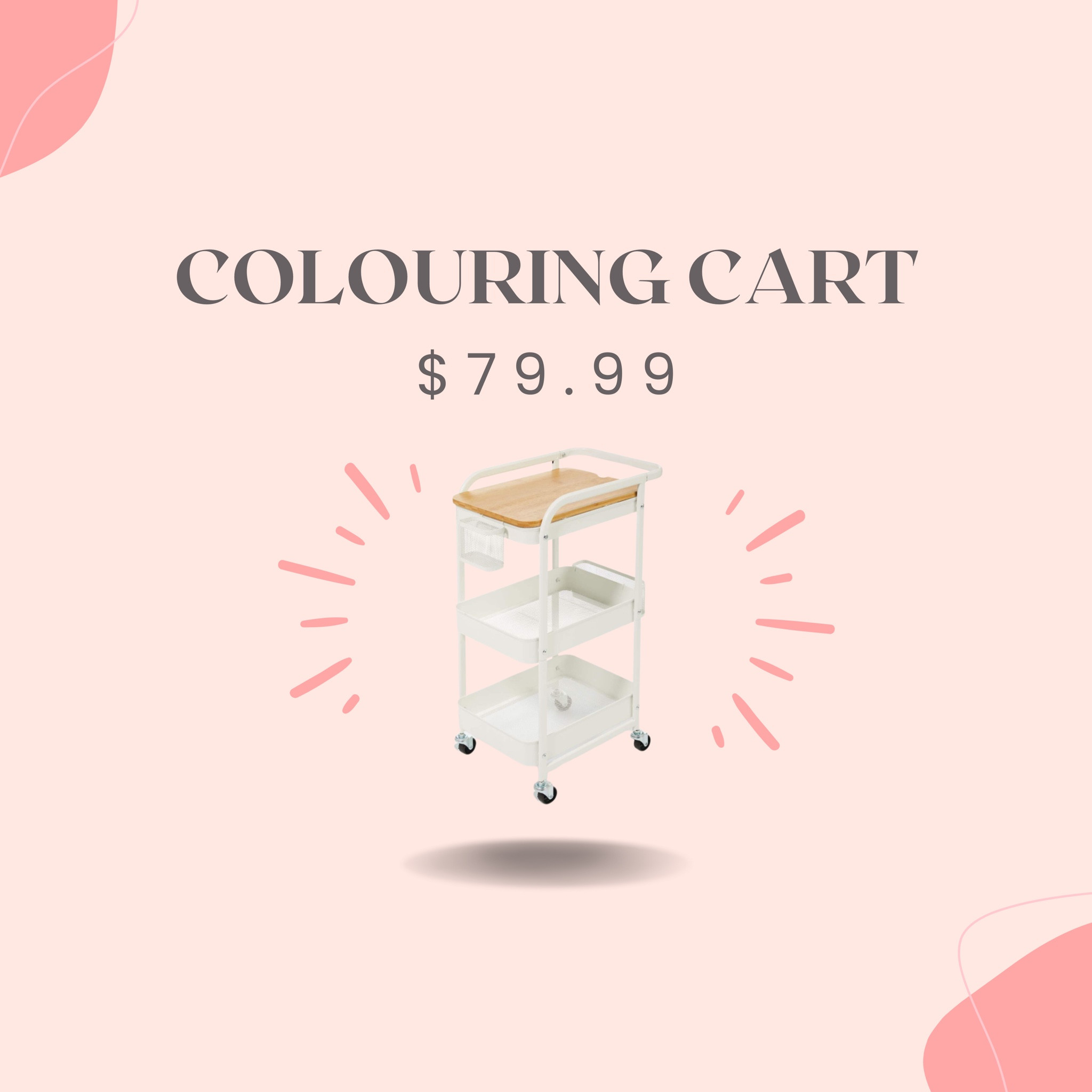 For all of my colouring fanatics out there, this storage cart is the PERFECT way to store your supplies! 

With a hidden basket for your colouring books, two different shelves, and two hanging baskets, you are able to fit everything you need in this adorable portable station. 

Happy colouring, besties! 🖍️

#LTKover40 #LTKhome #LTKfindsunder100