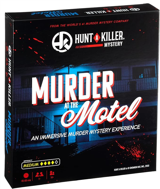 Amazon.com: Hunt A Killer Murder at The Motel, Immersive Murder Mystery Game -Take on The Unsolve... | Amazon (US)