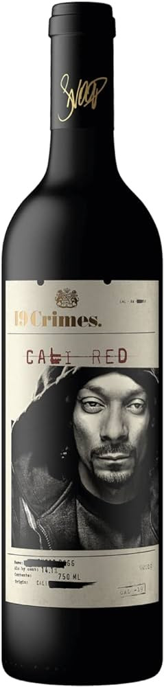 19 Crimes Snoop Cali, Red Wine, 750 mL Bottle | Amazon (US)