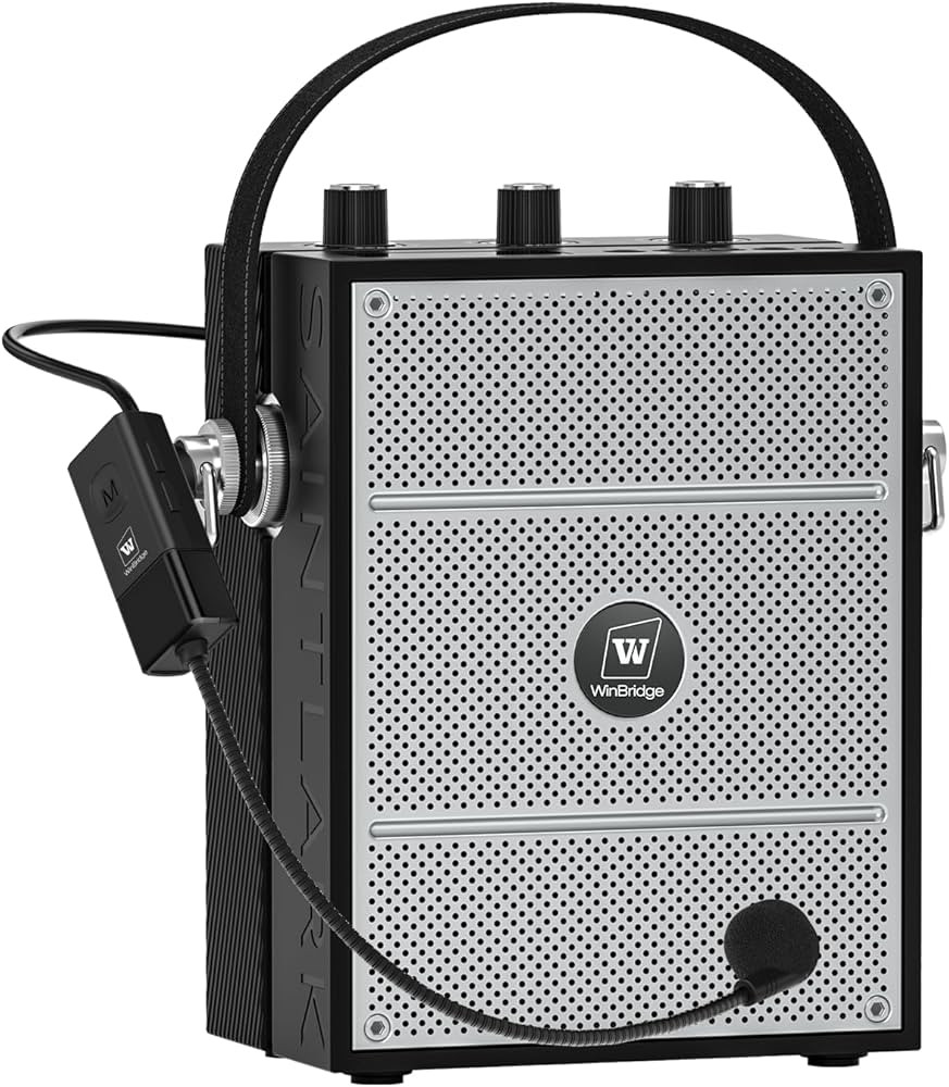 Bluetooth 5.3 Voice Amplifier with Wireless Microphone Headset,Personal Wireless amplifier Mic fo... | Amazon (US)