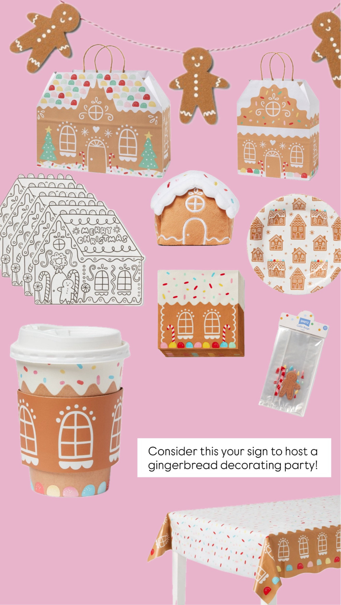 Your sign to host a gingerbread themed party! 

#LTKParties #LTKGiftGuide #LTKHoliday