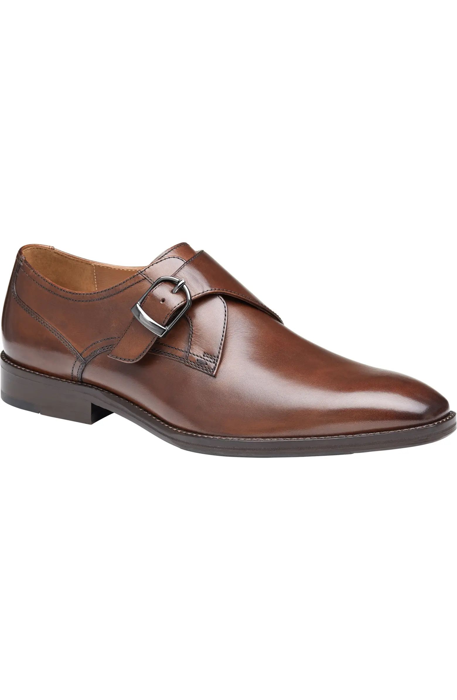 Hedley Plain Toe Monk Shoe (Men) | Nordstrom