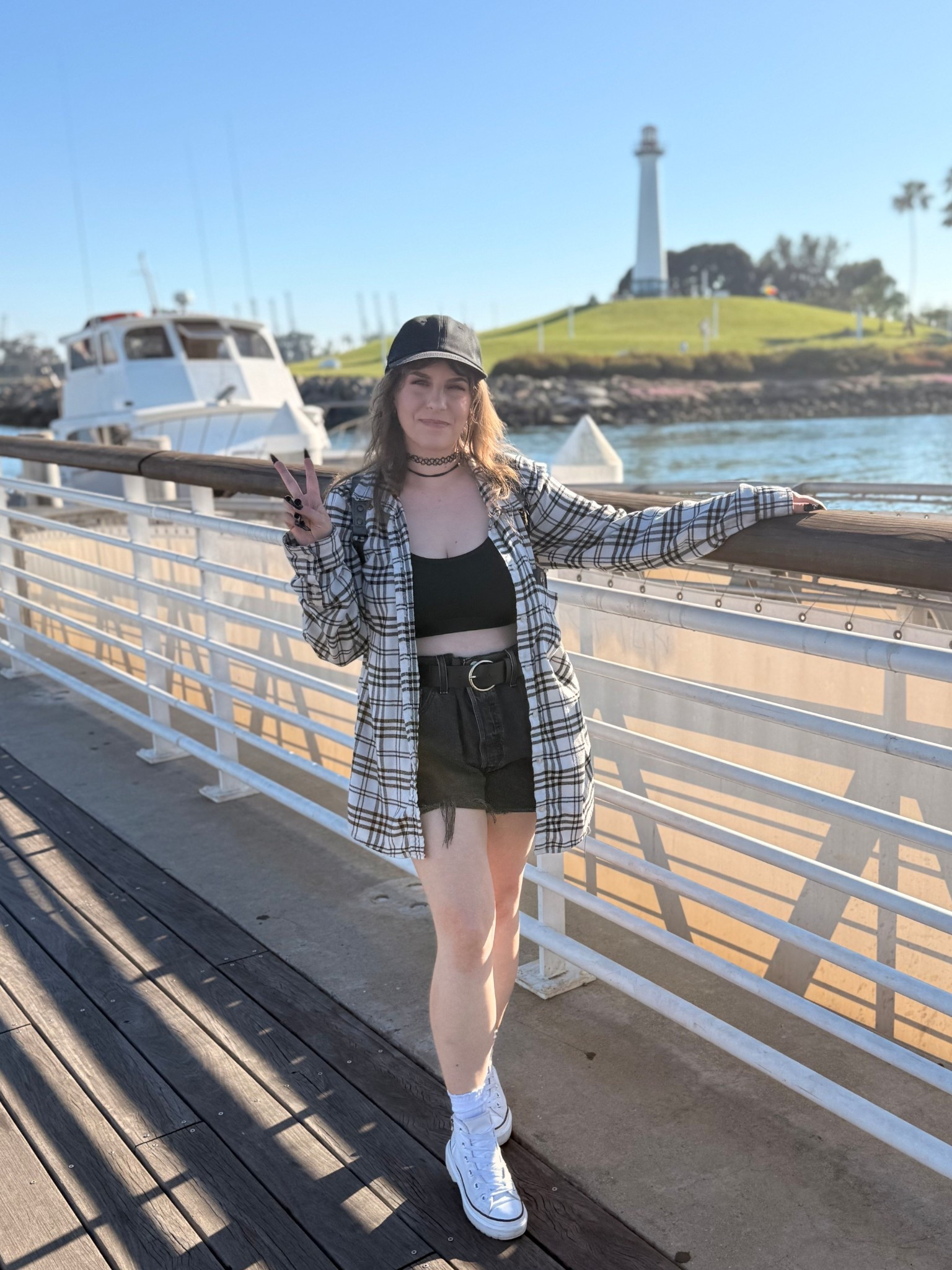 Long Beach ✌️
This flannel is a thrift find  

#LTKootd #LTKdayinmylife #LTKvlog
