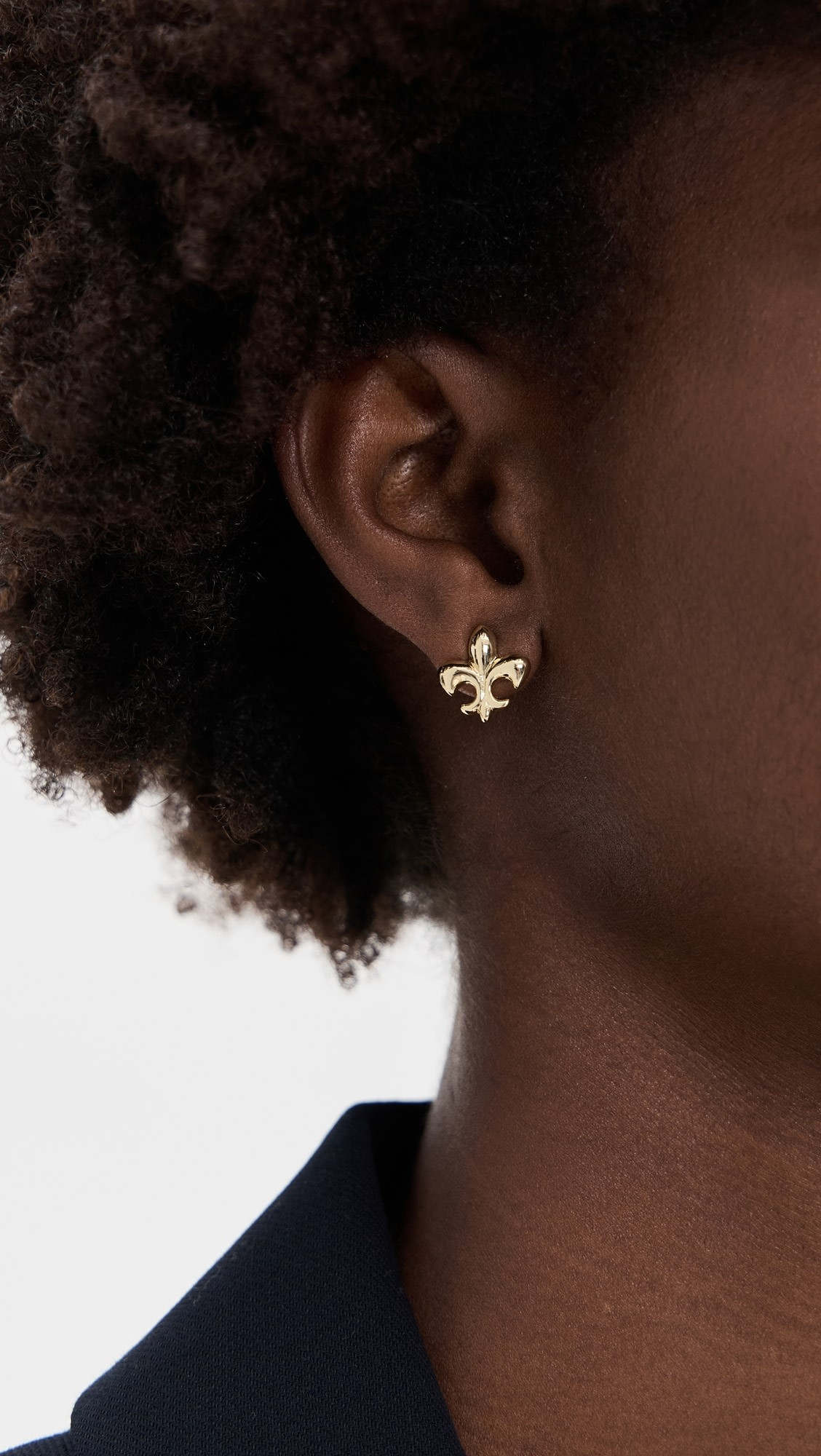 Fleur-de-lis Stud Earrings | Shopbop