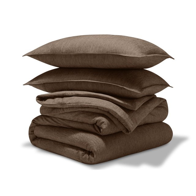 Bare Home Down Alternative Comforter Set - 3-Pieces - All Seasons - Full, Heather Taupe | Walmart (US)