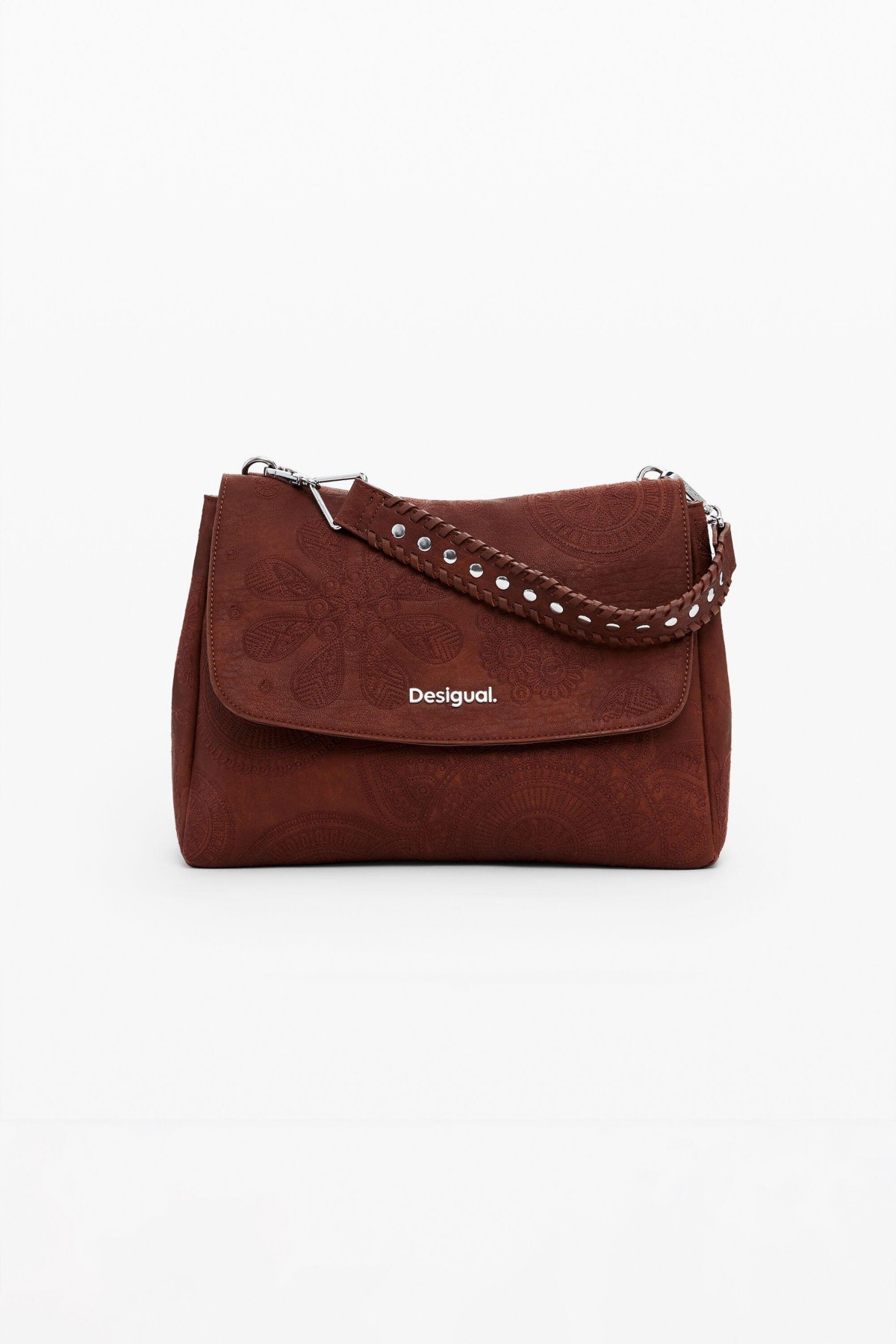 Desigual Women's Convertible mandala bag - Camel | Macy's