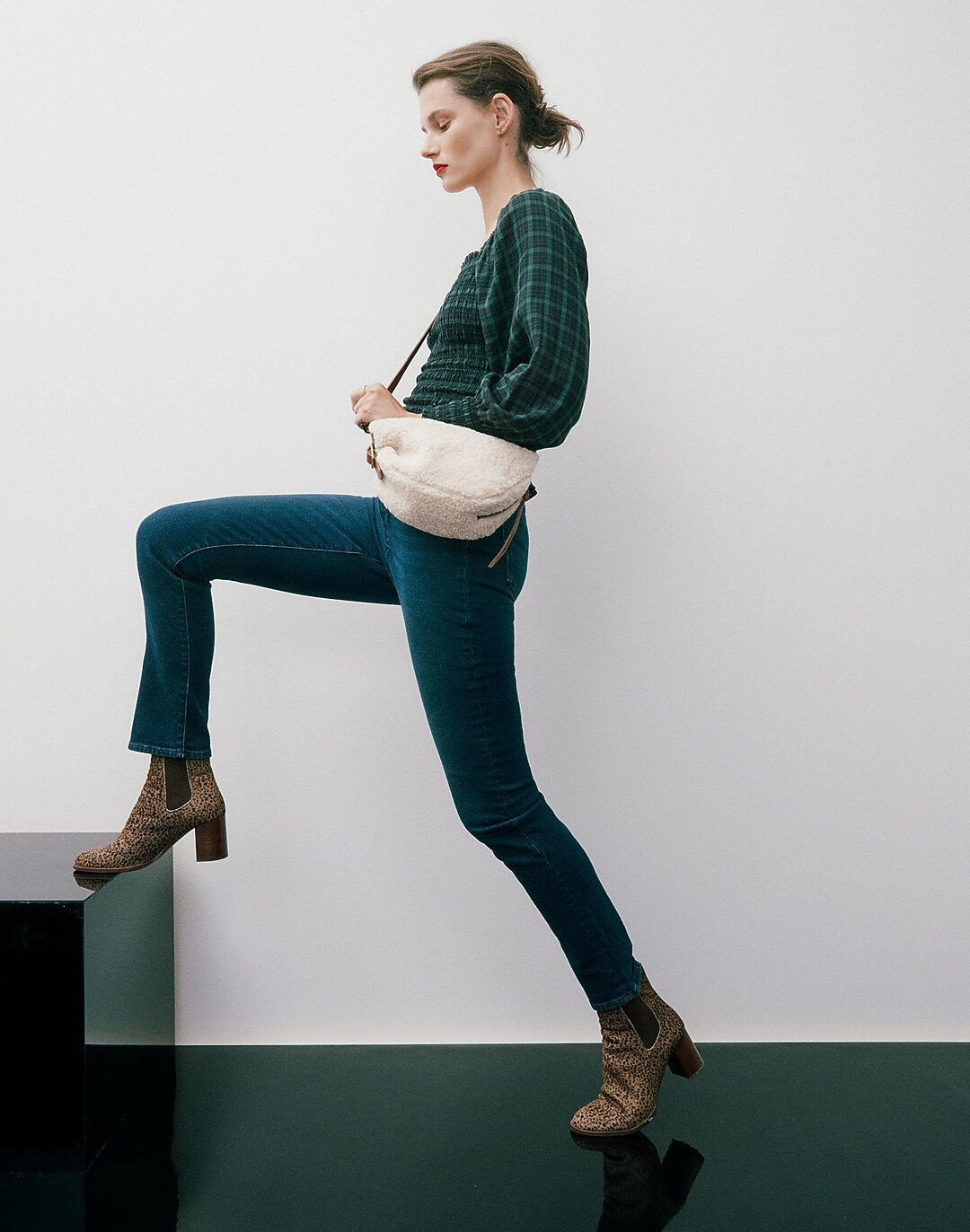 The Laura Chelsea Boot in Spotted Calf Hair | Madewell