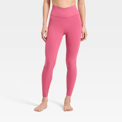 Women's Everyday Soft Ultra High-Rise Crossover 7/8 Leggings - All in Motion™ | Target