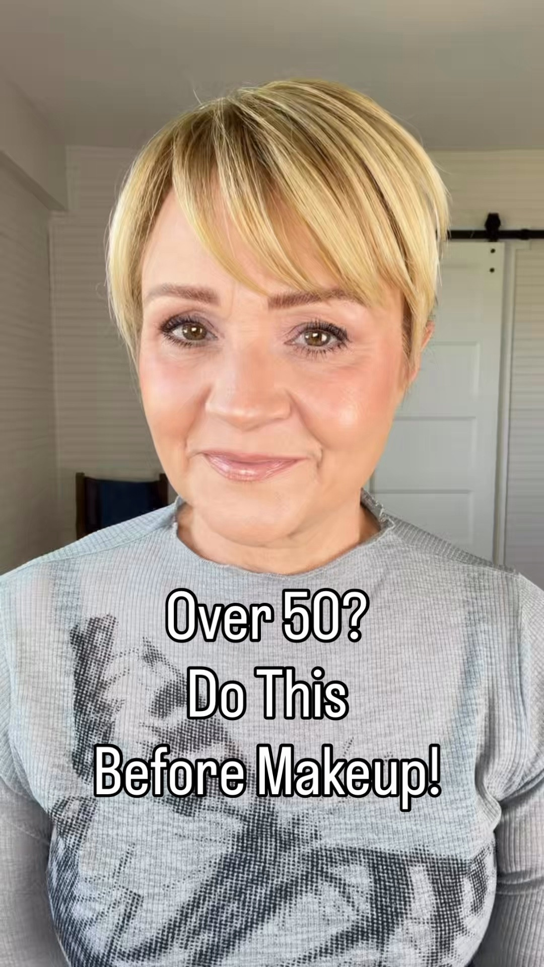 Mature skin prep before makeup. 
Skin prep matters so much.  Hydrated, plump skin means prettier mature makeup that has less creasing!   Especially under the eyes.  

#LTKgrwm #LTKOver40 #LTKBeauty