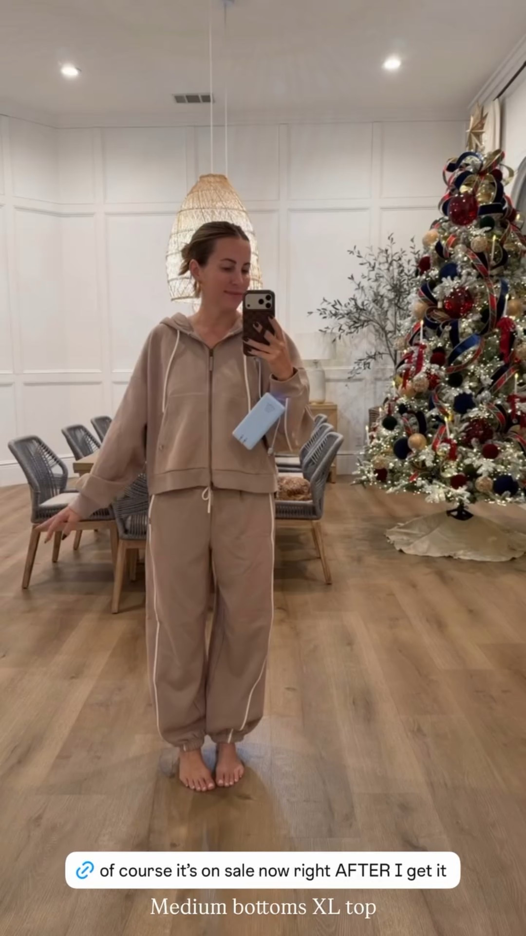 Medium bottoms XL top