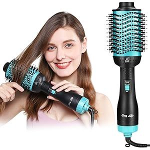 Hair Dryer Brush,Cosy Life Hot Air Brush One Step Hair Dryer & Volumizer Upgraded 5 in 1 Straight... | Amazon (US)