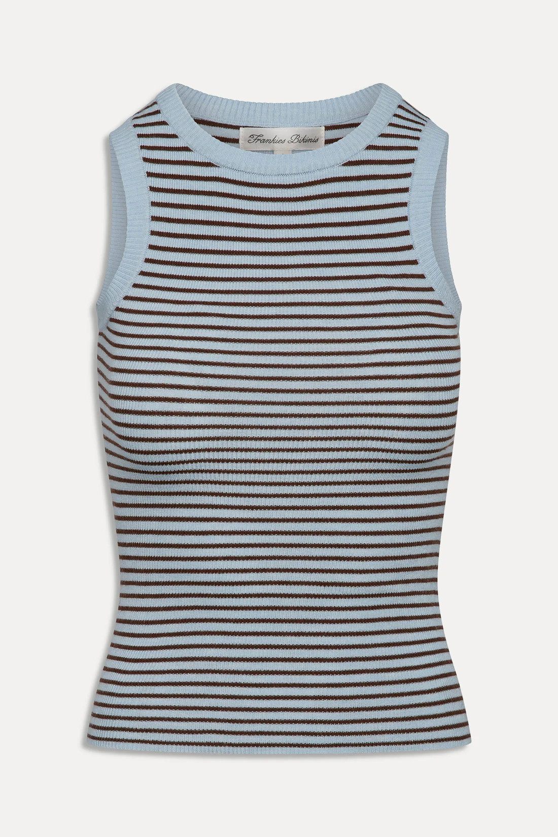 Cuddle Knit Tank Top - Montauk Stripe | Frankies Bikinis