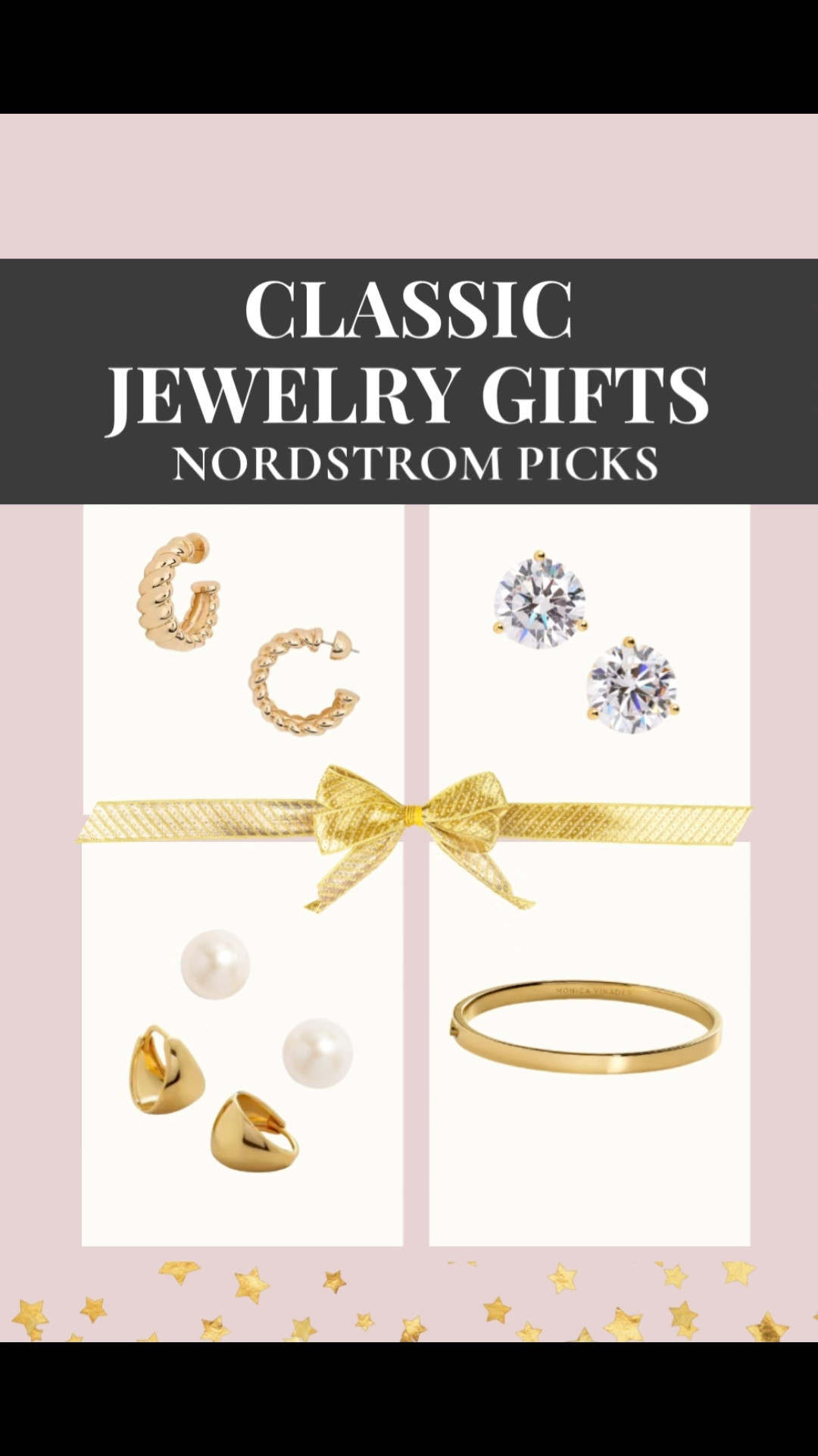 
Classic jewelry gifts that never go out of style — dainty gold pieces, everyday studs, and elevated statement staples that make the perfect holiday surprise. ✨

Jewelry you can wear every day: simple, chic, and elevated. These classic pieces make the best gifts for moms, sisters, or your own wishlist.

If you’re gifting jewelry this season, these are the pieces that feel meaningful, classic, and elevated — without overthinking it.

I linked every piece so you can shop quickly + confidently.


Jewelry, gold jewelry, gifts for her, gifts for mom, gifts for sister, stud earrings, gold hoops, pearl earrings, gold bracelet, cubic zirconia, Nordstrom finds #ltkfindsunder100 , Nordstrom pearl studs, Nordstrom cubic zirconia earrings, Monica Vinader bracelet, Monica Vinader earrings #ltkfindsunder50 #ltkover40

#LTKCyberWeek #LTKHoliday #LTKGiftGuide
