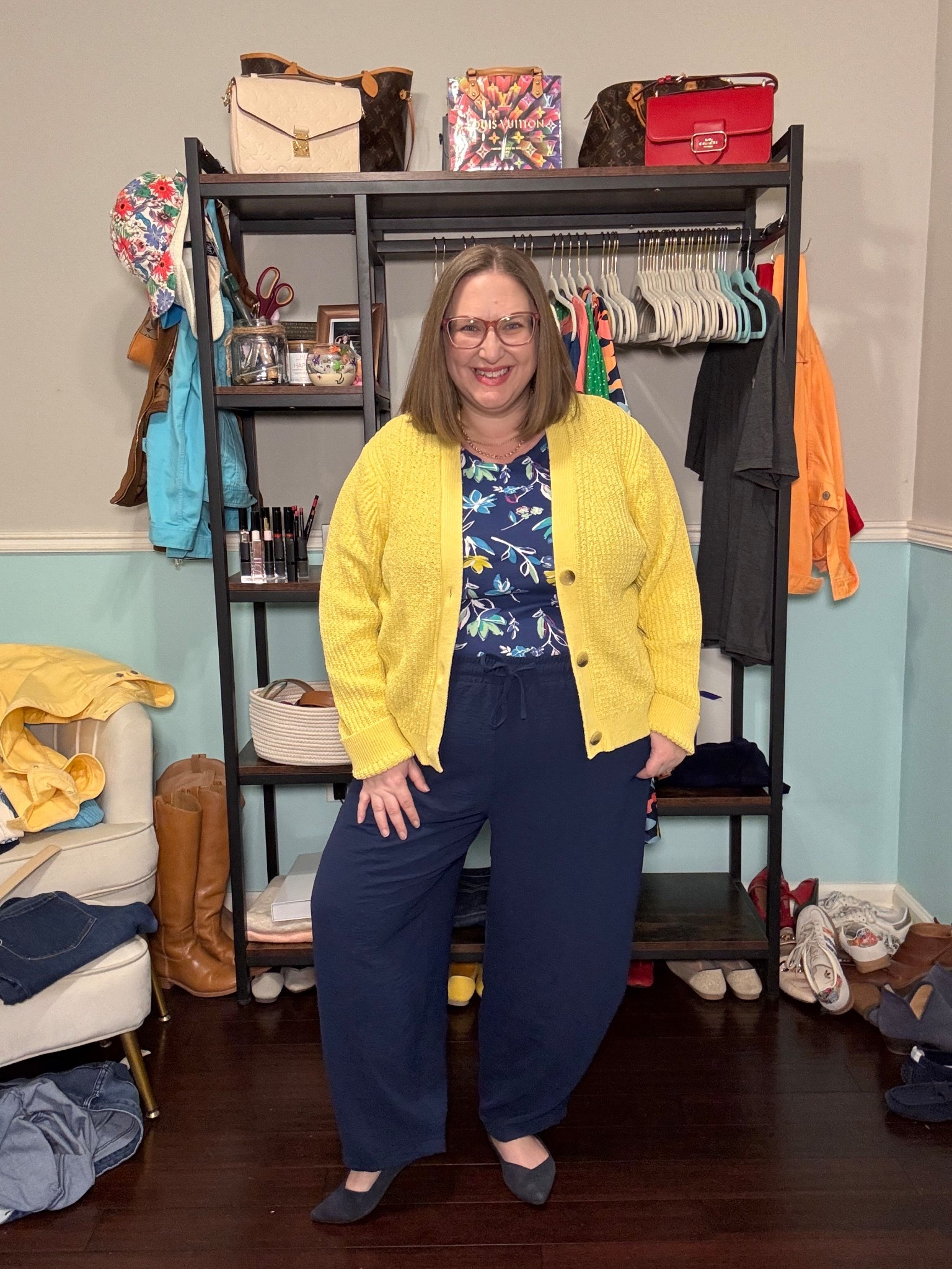 The pants are petite friendly; I’m 5’1”. The rest is old, but I found similar items  

#LTKootd #LTKPlusSize #LTKPetite