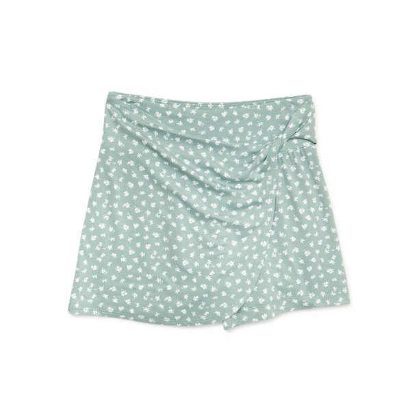 Wonder Nation Girls Wrap Skort, Sizes 4-18 & Plus | Walmart (US)