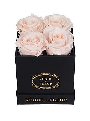 Venus ET Fleur Eternity De Venus Le Petite Square Eternity Roses - Blush Rose | Saks Fifth Avenue