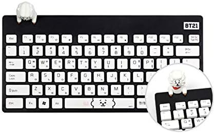 BT21 Figure Wireless Keyboard by Royche (White(RJ)) | Amazon (US)