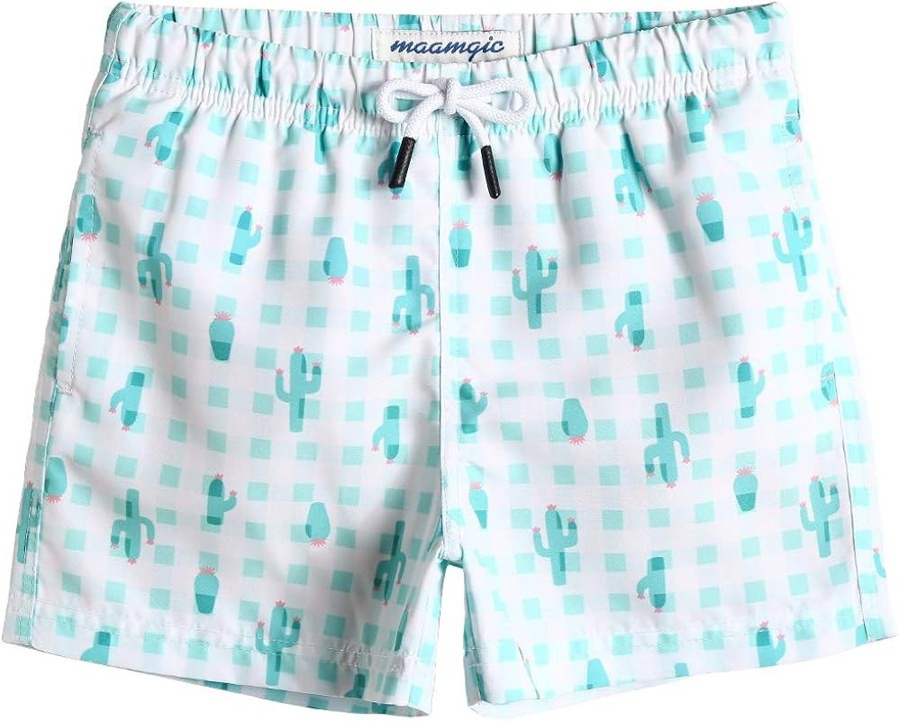 maamgic Boys Swim Trunks Toddler Swim Shorts Little Boys Bathing Suit Swimsuit Toddler Boy Swimwe... | Amazon (US)