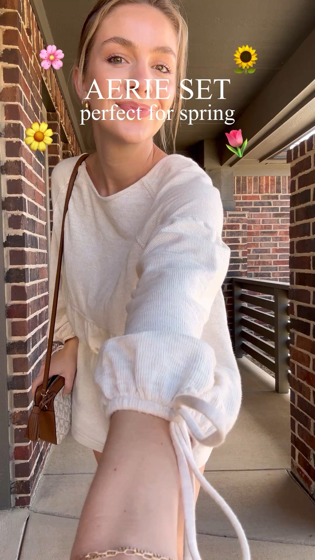 The perfect aerie set for spring!🌷
ON SALE RIGHT NOW!!!
Wearing size xs in shorts and small in top! (oversized fit)

#LTKSeasonal #LTKSaleAlert #LTKFindsUnder100