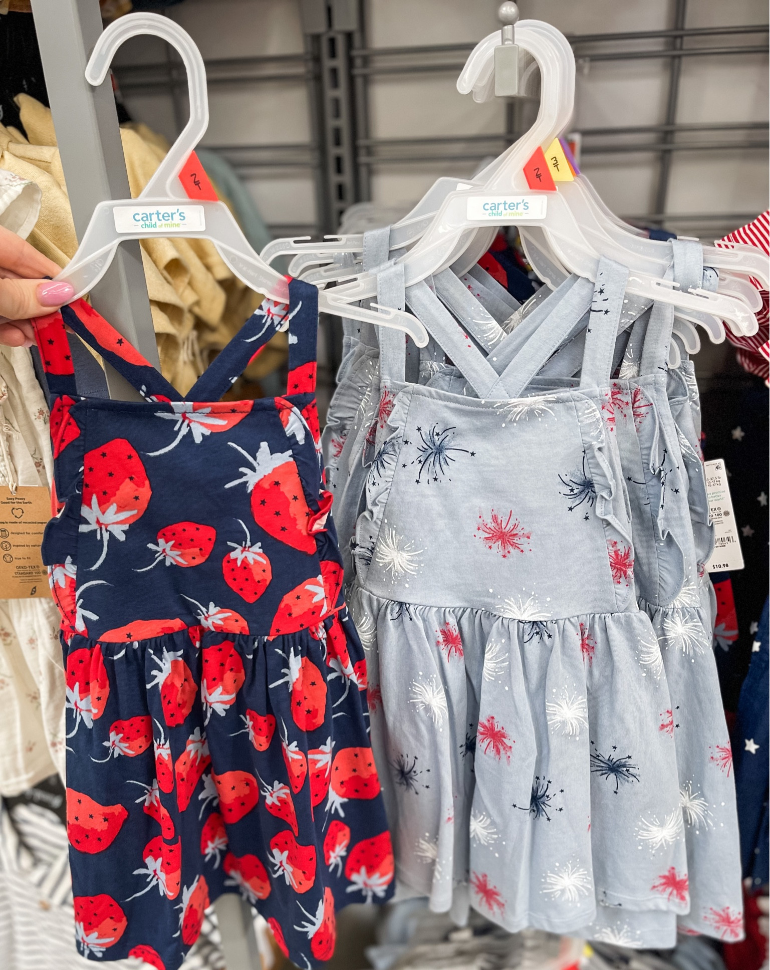 Carters dresses clearance baby