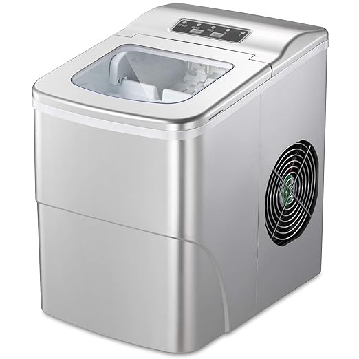 Joy Pebble Portable Ice Makers Countertop,26 lbs in 24H,9 pcs in 6-8min,2 Ice Sizes(S/L),Portable... | Amazon (US)