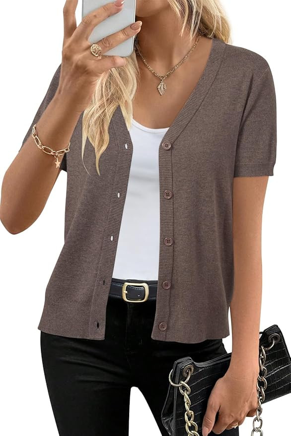 Arach&Cloz Women's Wool Blend Business Casual Cardigan Sweaters 2025 | Amazon (US)