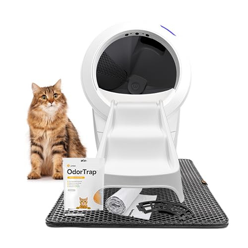 Litter-Robot 4 Complete Bundle by Whisker (White) - Automatic, Self-Cleaning Cat Litter Box, Incl... | Amazon (US)