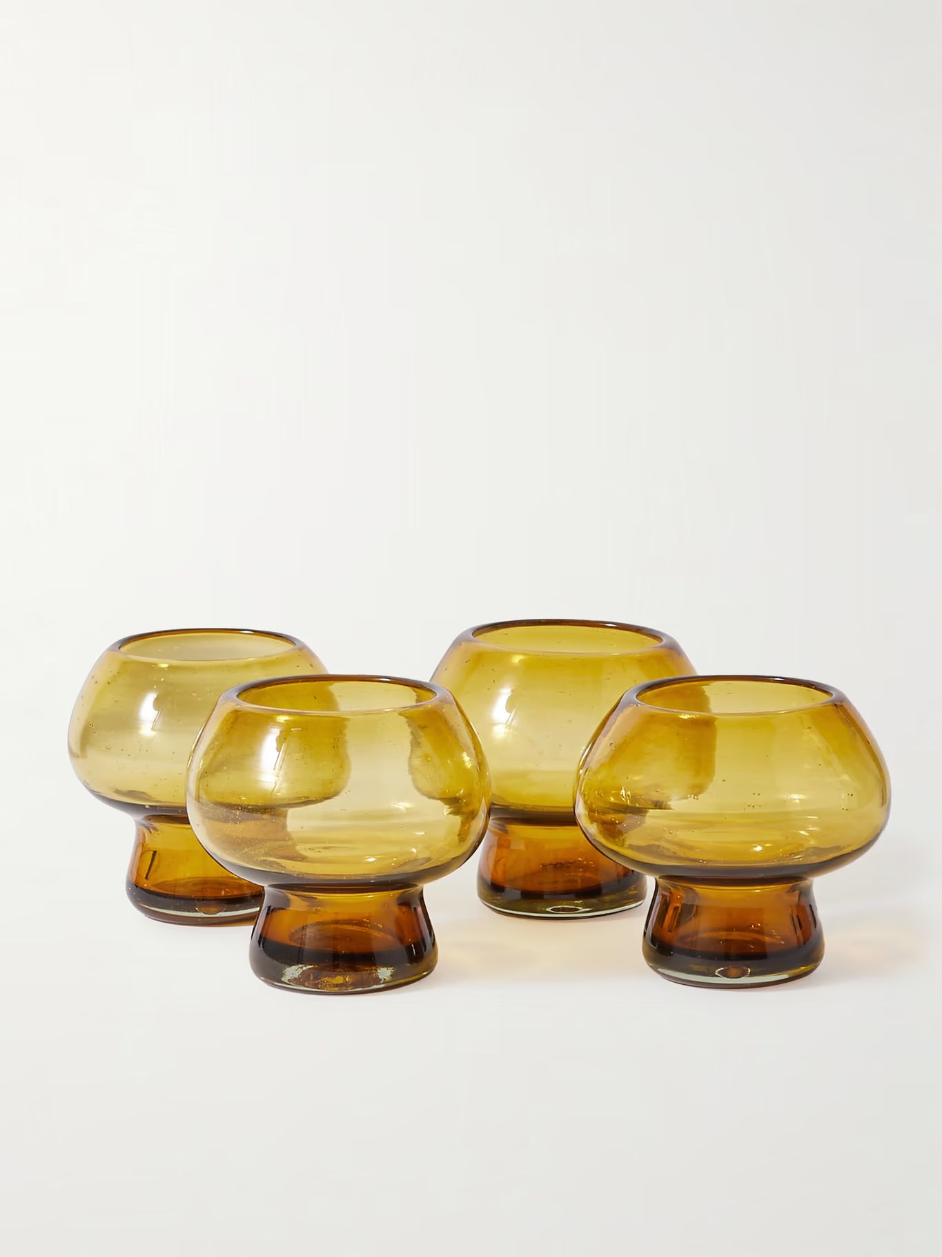 Mushroom Recycled Set of Four Glasses | Mr Porter (US & CA)