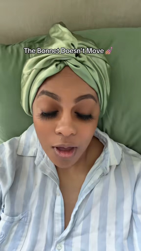 silk bonnet @Blissy Brand 

 #LTKdayinmylife #LTKgrwm #LTKootd
