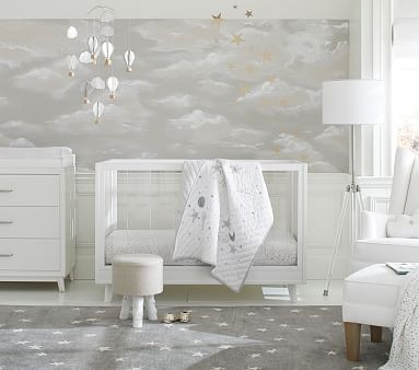 Sloan Acrylic Convertible Crib | Pottery Barn Kids
