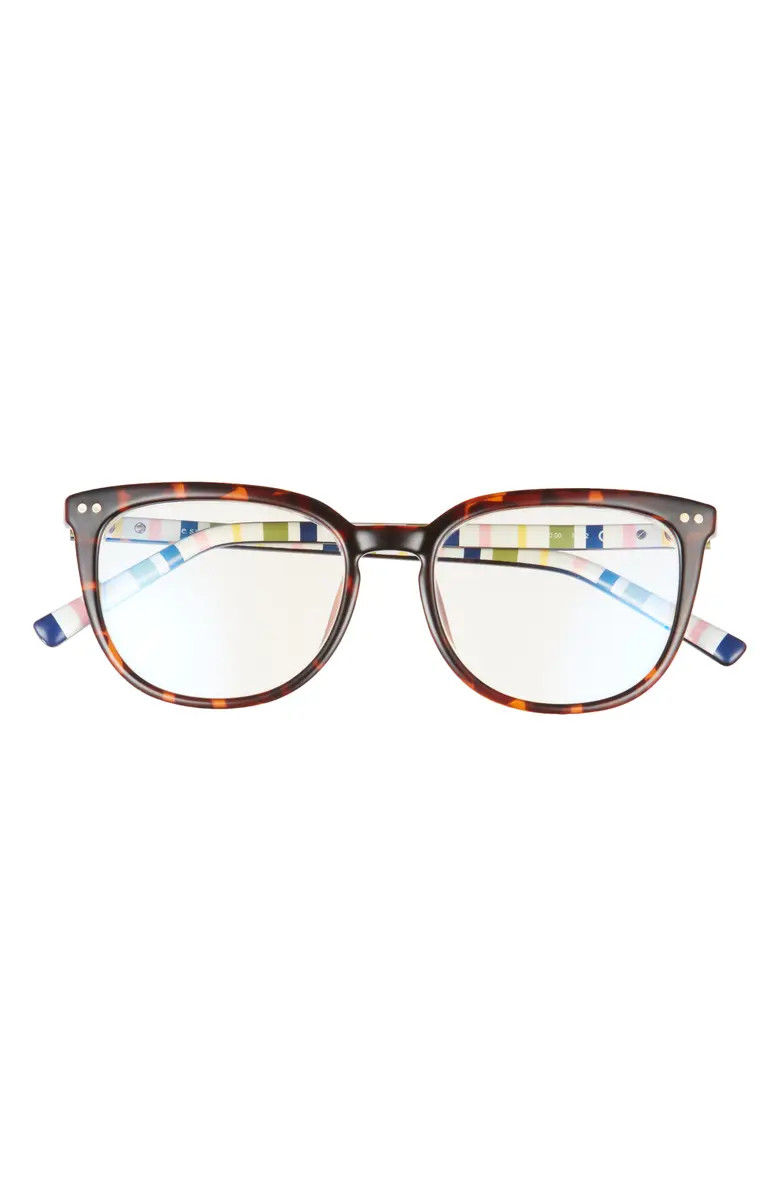 albi 52mm blue light blocking reading glasses | Nordstrom