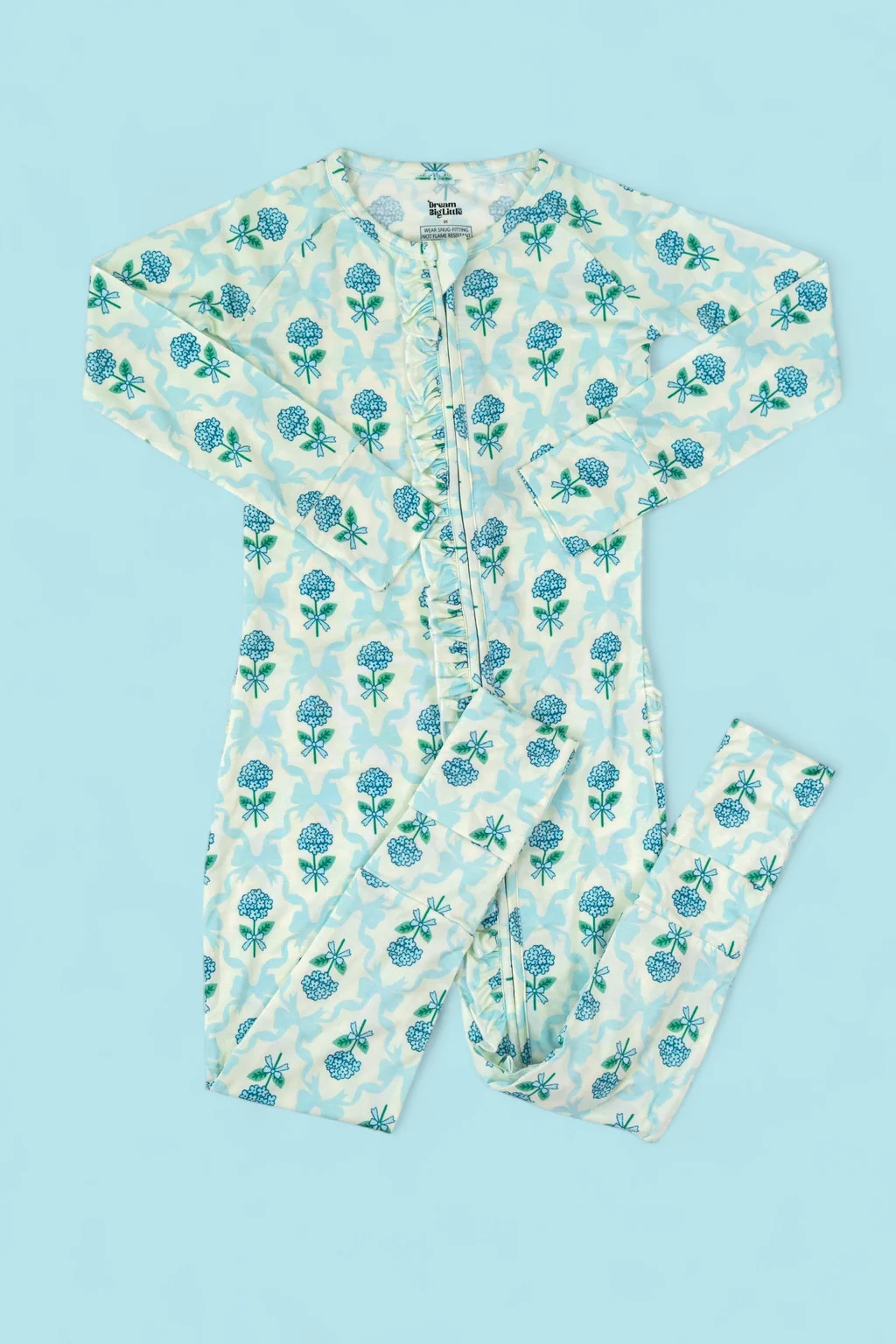 BLUE RIBBON BLOOMS DREAM RUFFLE ROMPER | Dream Big Little Co.