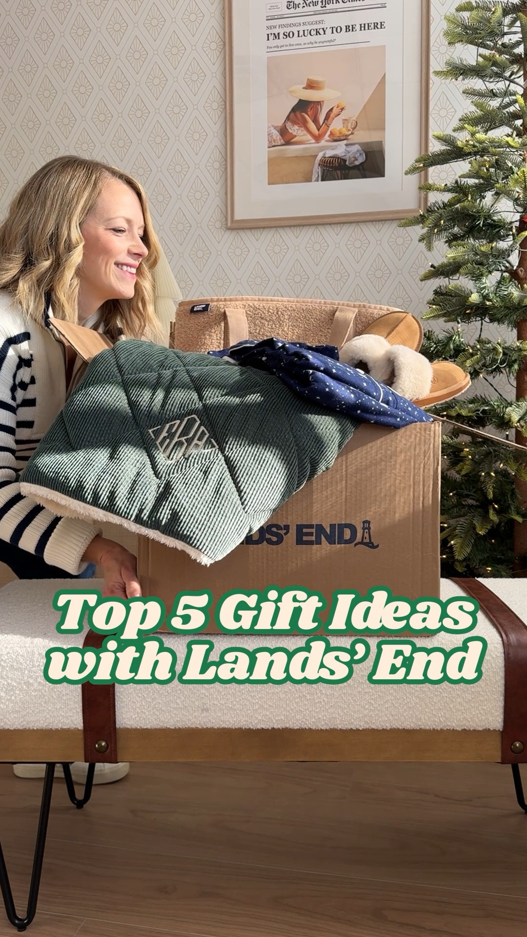 You all know how much we love @landsend and with the holidays right around the corner, we are so excited to share our top 5 gift ideas with you!! #sponsored

1. First up is this (new to us) corduroy and sherpa blanket!  It's thick, cozy, and perfect for winter!!  It comes in 4 colors and we love that you can customize it!  You can do initials, a last name, single word.. there are so many options!  And the color of the stitching is also customizable.  This would make such a thoughtful gift.  Currently under $45!

2.  Next up are Katie's favorite (canvas) totes!  They are also customizable and make the perfect gift!  She gifts them for weddings, to new moms, etc.  They also make a great weekender bag!  She specifically loves the XL tote, long handles and zip top!  They come in so many colors and sizes! We saw recently that @landsend did a popup in NYC to decorate and bedazzle them. So fun! We also got the medium ones for more of a day bag.  I am absolutely loving the sherpa option!

3. Our favorite pajamas are number 3.  We both have them in multiple prints and are obsessed.  We put them on the moment we get home from work, and are our favorite cozy pants.  Treat yourself to a pair of these!! Trust us.

4. Our "sport mode" slippers are next!  We've both had a pair of these for years and are excited to refresh them in our closets.  They're so easy to slide on and make the perfect option for all of the running around, drop offs!

5.  Last up is the CashTouch baseball hat.  We love the fabric for winter and again... you can embroider it!!  We both got one with our initials and love them.  It's so fun to be able to customize a gift for someone!!

Ok, that's it!  There are SO many other fun ideas on their website, including the sweaters we are wearing!!  Everything is such nice quality and all on sale right now!!  If you want links to all of these items - just comment "gift" and we will send you a board with our tried and true favorites and sizing suggestions! #mylandsend

#LTKCyberWeek #LTKHoliday #LTKGiftGuide